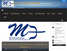 Tablet Screenshot of mithatdurak.com